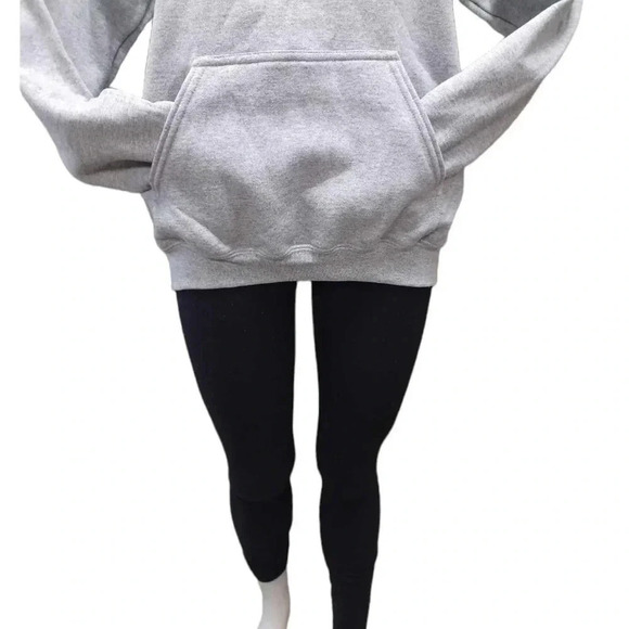 Fucklamode NWT Grey  Pullover Hoodie Size Medium - Picture 3 of 9